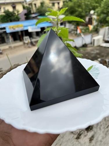 Large black tourmaline - tourmaline, crystal